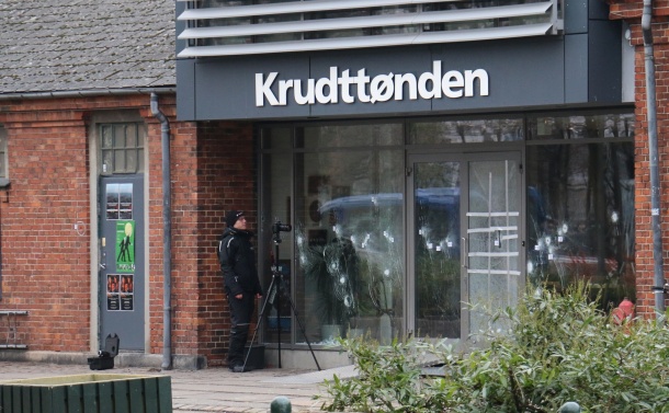 The cafe in Copenhagen where the gunman attacked. Photo: Benno Hansen (CC)